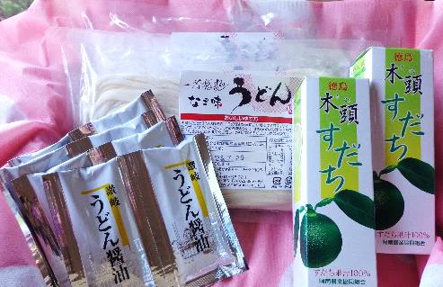 冷しうどんセット(大)